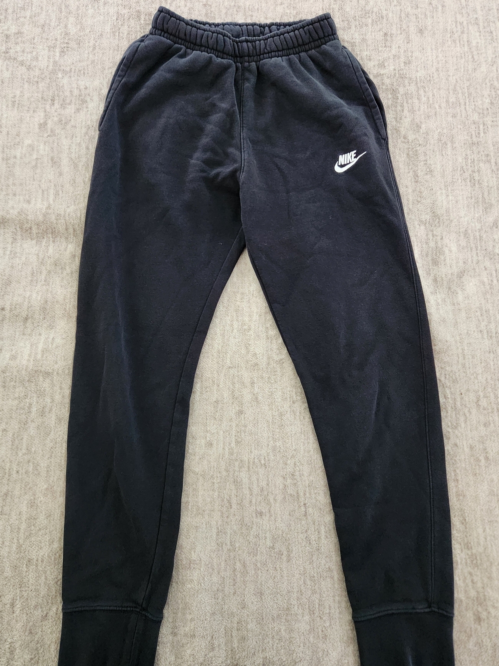 Nike Womans Xs Black Fleece Jogger Pants Sweats Comfy
